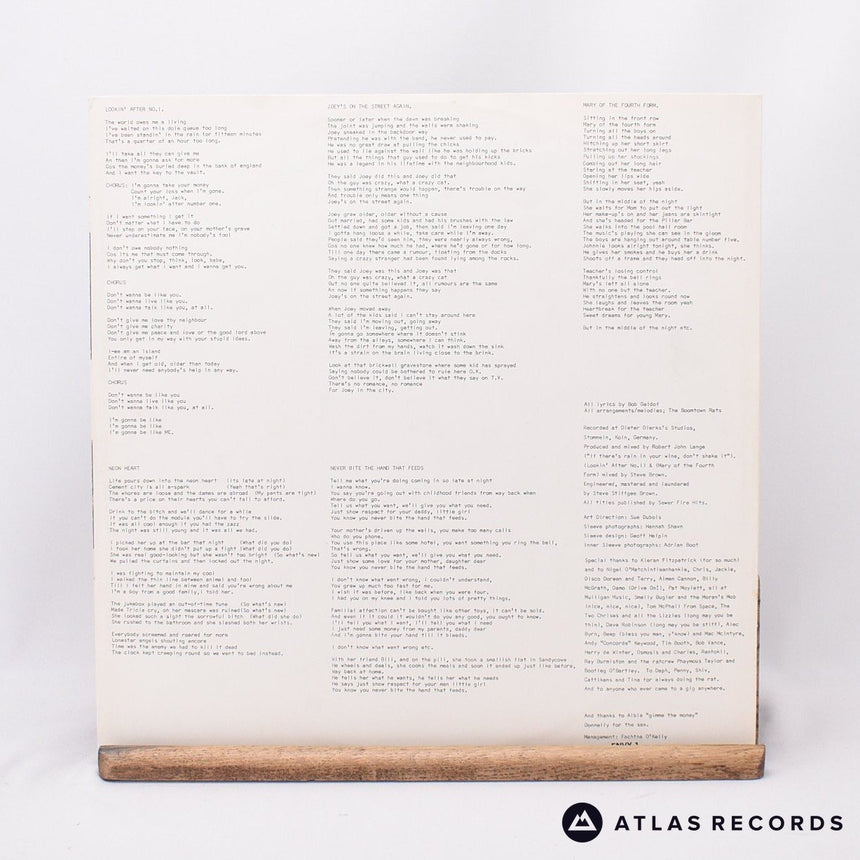 The Boomtown Rats - The Boomtown Rats - 1Y//2 2Y//2 LP Vinyl Record - EX/VG+