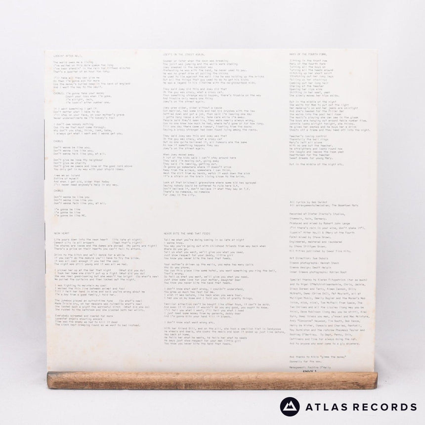 The Boomtown Rats - The Boomtown Rats - 2Y//2 1Y//2 LP Vinyl Record - EX/EX