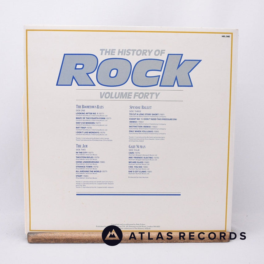 The Boomtown Rats - The History Of Rock - 2 x LP Vinyl Record - EX/EX