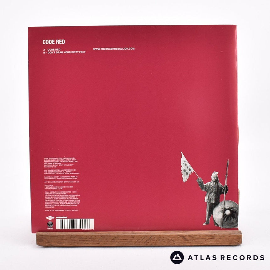 The Boxer Rebellion - Code Red - Red Limited Edition 7" Vinyl Record - NM/NM