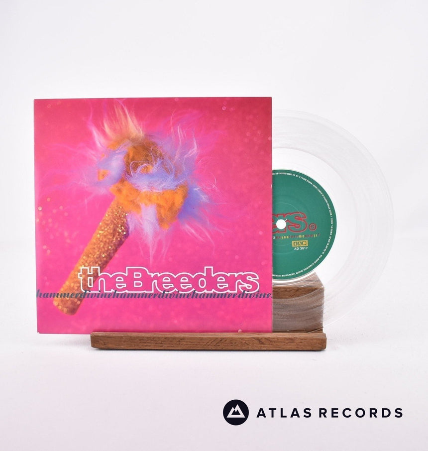 The Breeders Divine Hammer 7" Vinyl Record - Front Cover & Record