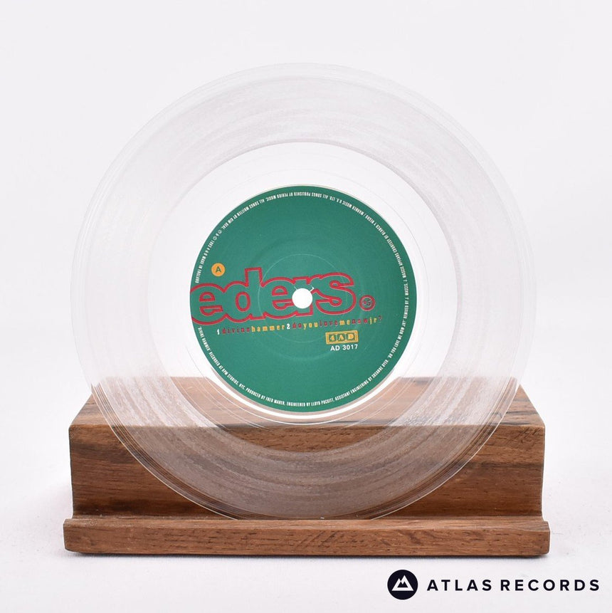 The Breeders - Divine Hammer - Clear Limited Edition 7" Vinyl Record - NM/NM