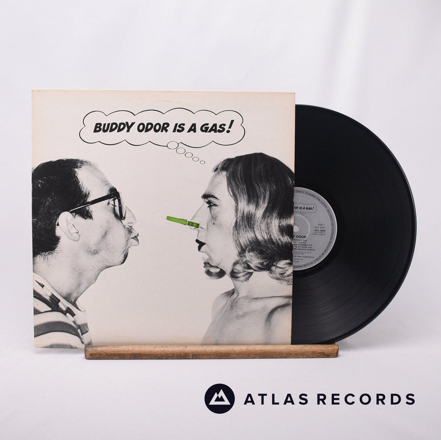 The Buddy Odor Stop Buddy Odor Is A Gas! LP Vinyl Record - Front Cover & Record