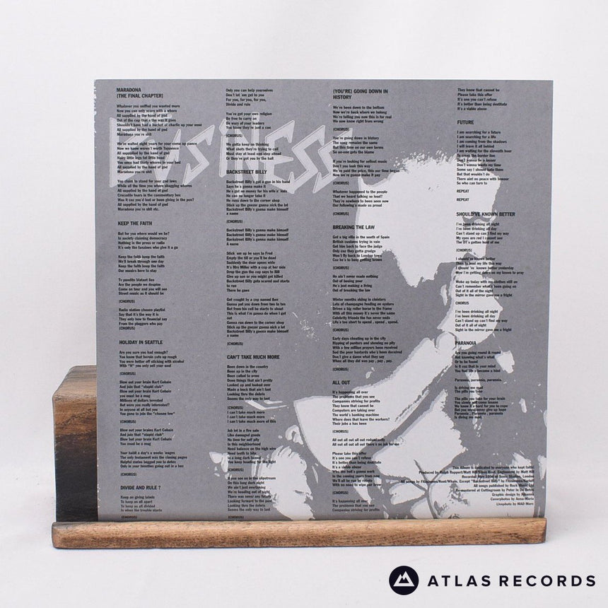 The Business - Keep The Faith - Reissue Sweden LP Vinyl Record - EX/VG+