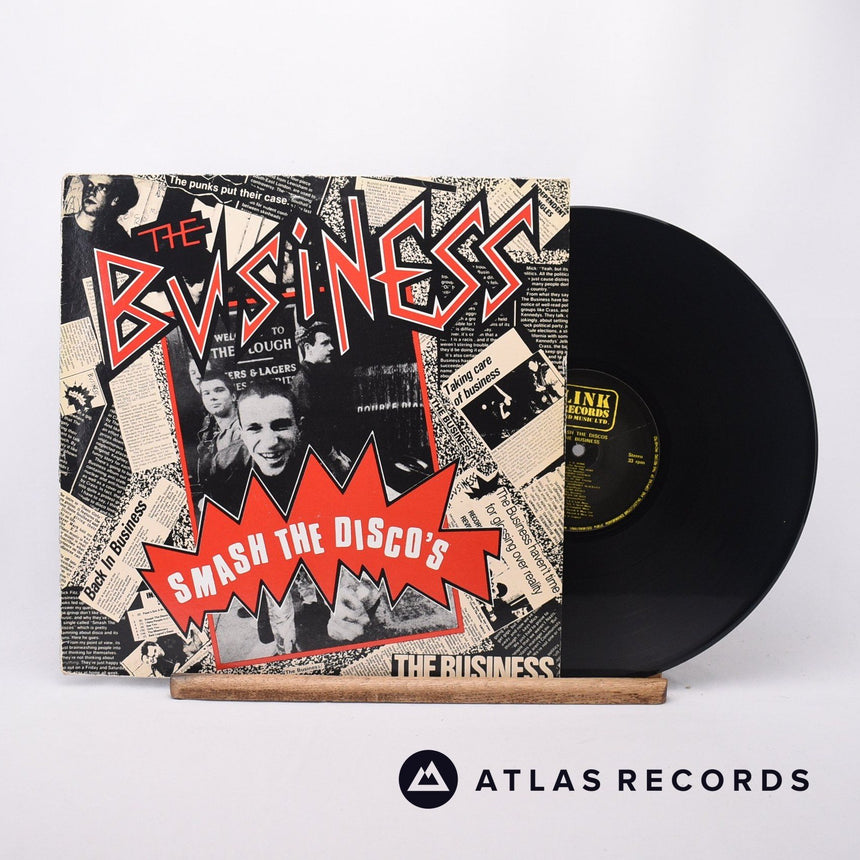 The Business Smash The Disco's LP Vinyl Record - Front Cover & Record