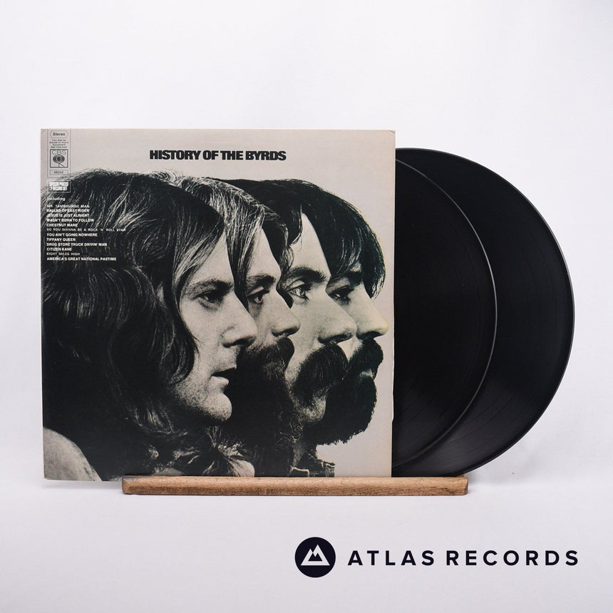 The Byrds History Of The Byrds 2 x LP Vinyl Record - Front Cover & Record