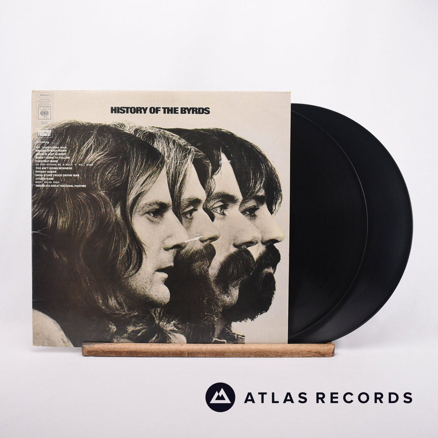 The Byrds History Of The Byrds 2 x LP Vinyl Record - Front Cover & Record