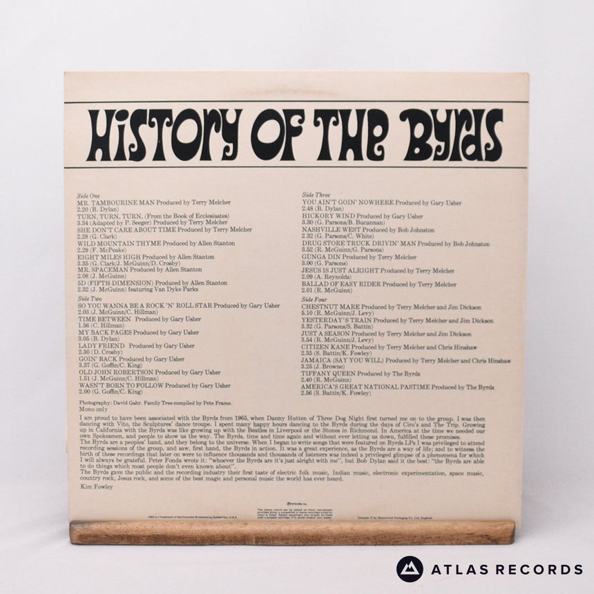The Byrds - History Of The Byrds - Reissue Gatefold 2 x LP Vinyl Record - EX/EX
