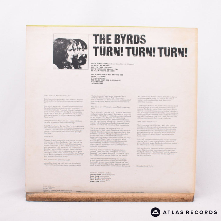 The Byrds - Turn! Turn! Turn! - Reissue LP Vinyl Record - VG+/EX