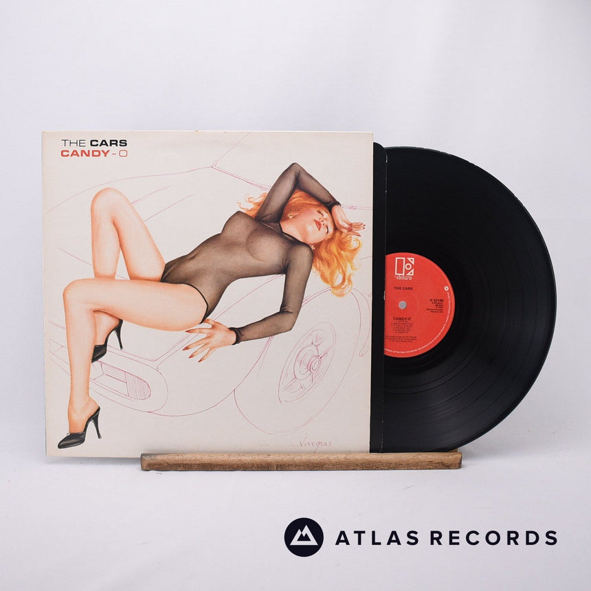 The Cars Candy-O LP Vinyl Record - Front Cover & Record