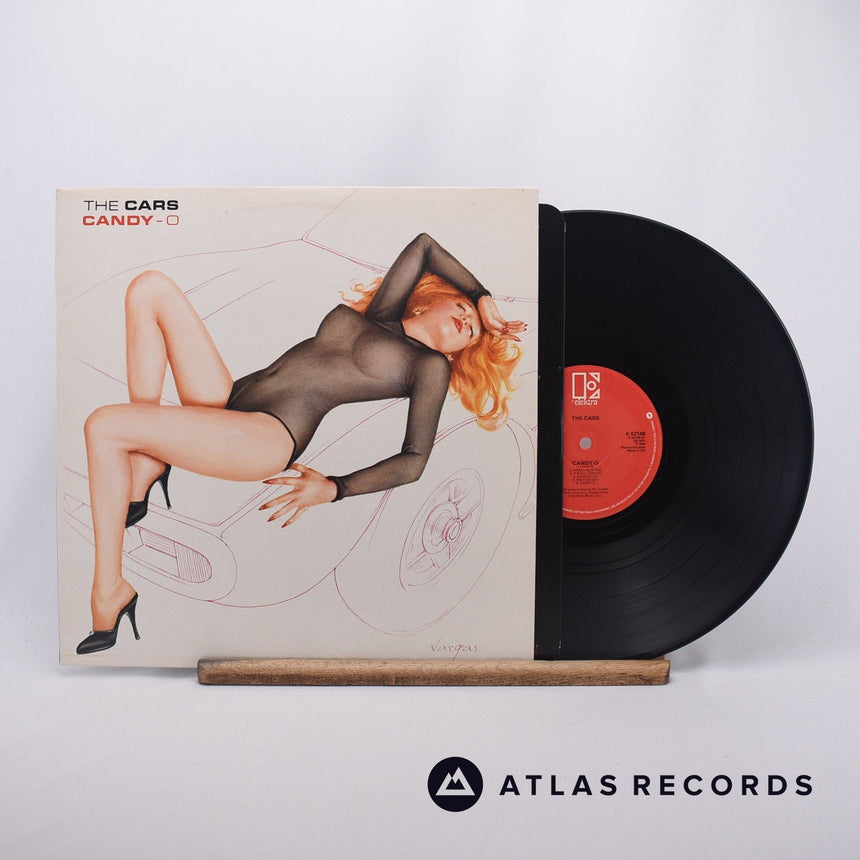 The Cars Candy-O LP Vinyl Record - Front Cover & Record