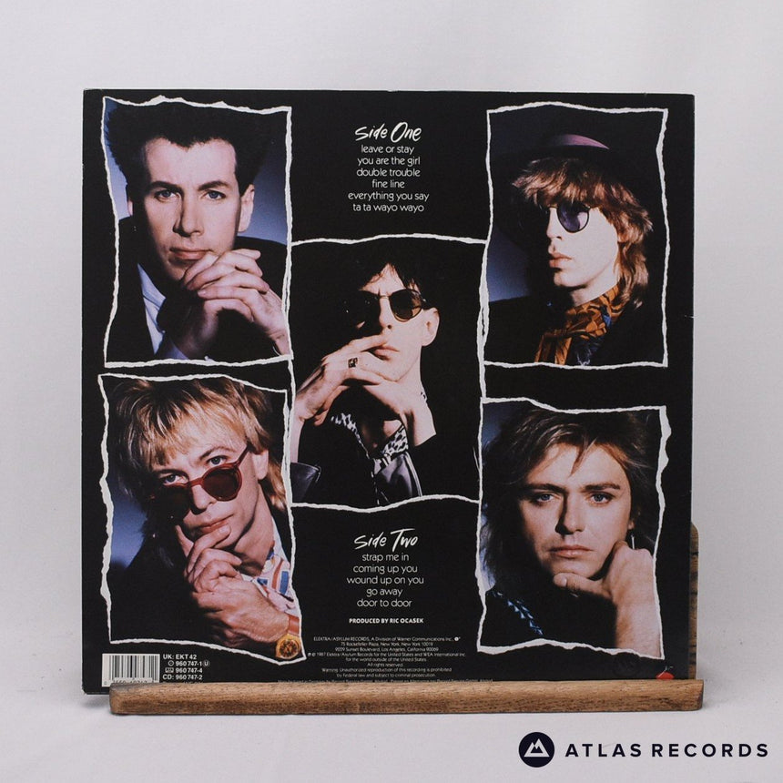 The Cars - Door To Door - LP Vinyl Record - EX/EX