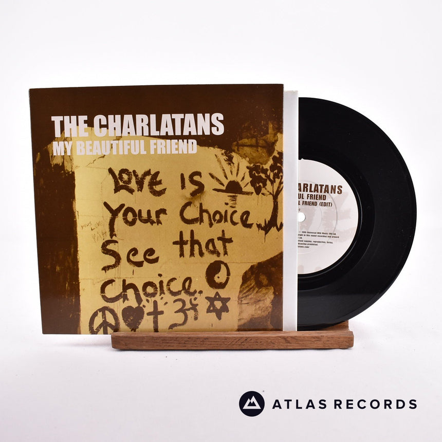 The Charlatans My Beautiful Friend 7" Vinyl Record - Front Cover & Record