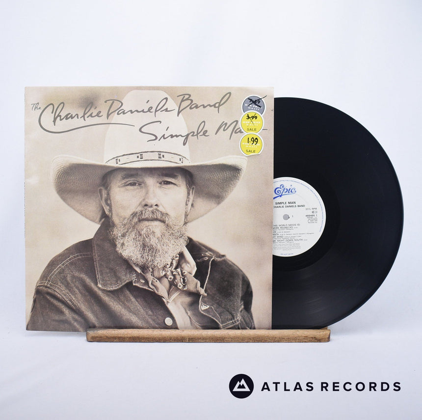 The Charlie Daniels Band Simple Man LP Vinyl Record - Front Cover & Record
