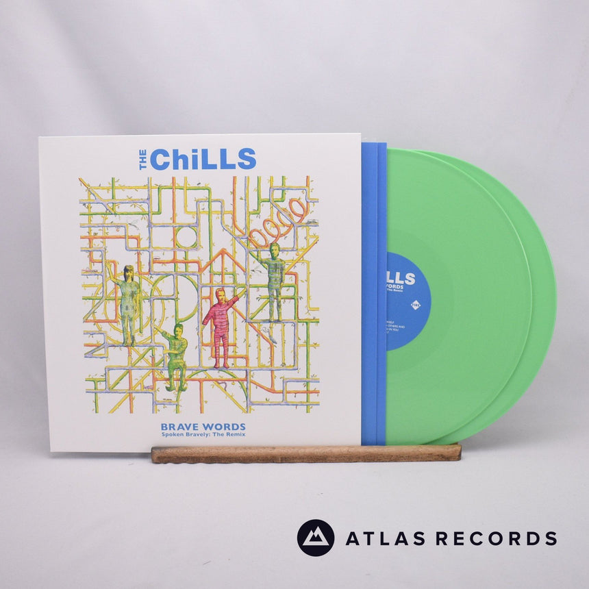 The Chills Brave Words 12" + LP Vinyl Record - Front Cover & Record