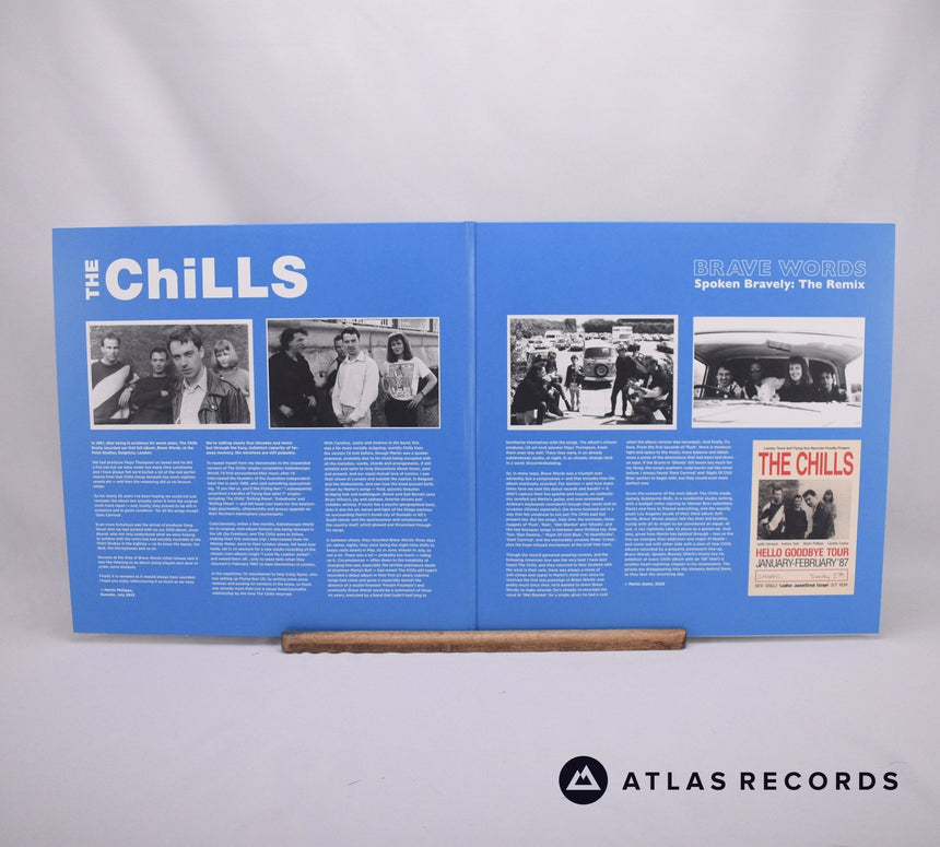 The Chills - Brave Words - Green Limited Edition 12" + LP Vinyl Record - NM/NM