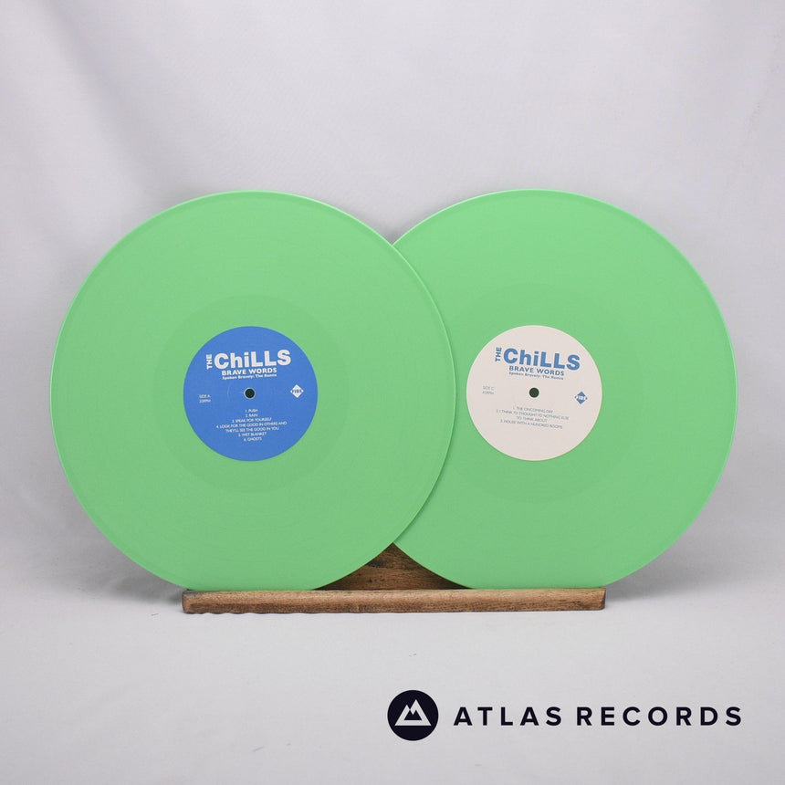 The Chills - Brave Words - Green Limited Edition 12" + LP Vinyl Record - NM/NM