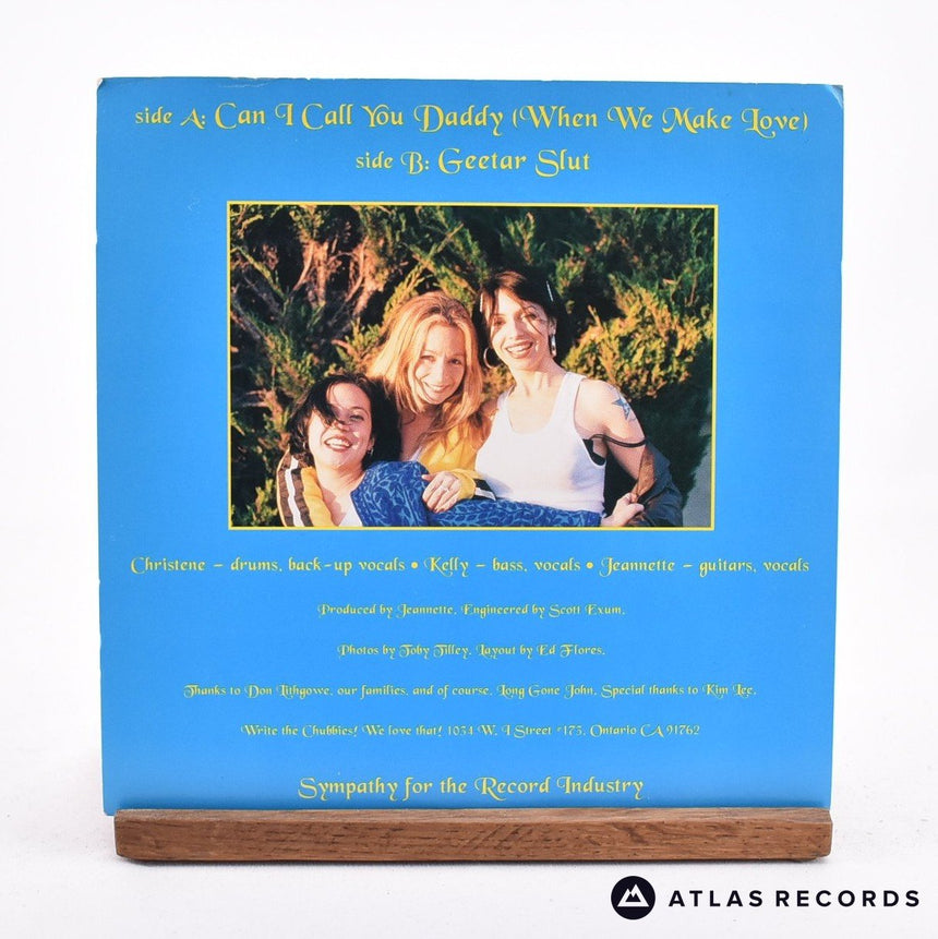 The Chubbies - Can I Call You Daddy - 7" Vinyl Record - EX/EX