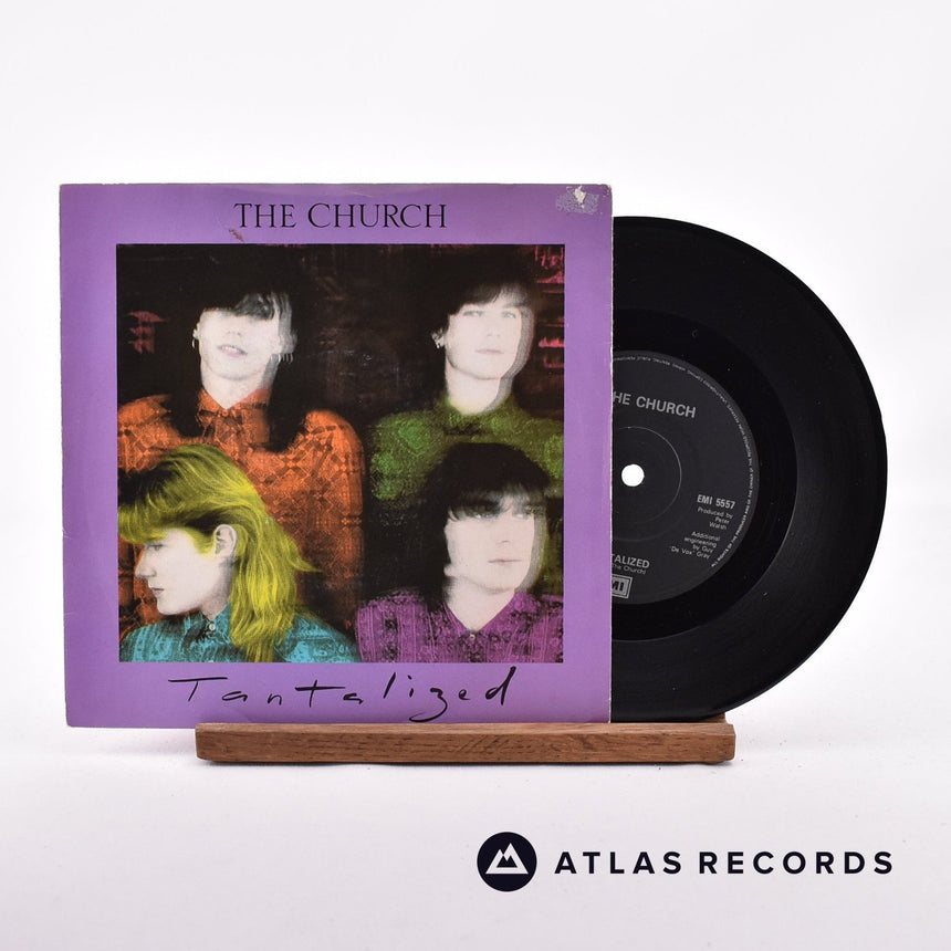 The Church Tantalized 7" Vinyl Record - Front Cover & Record