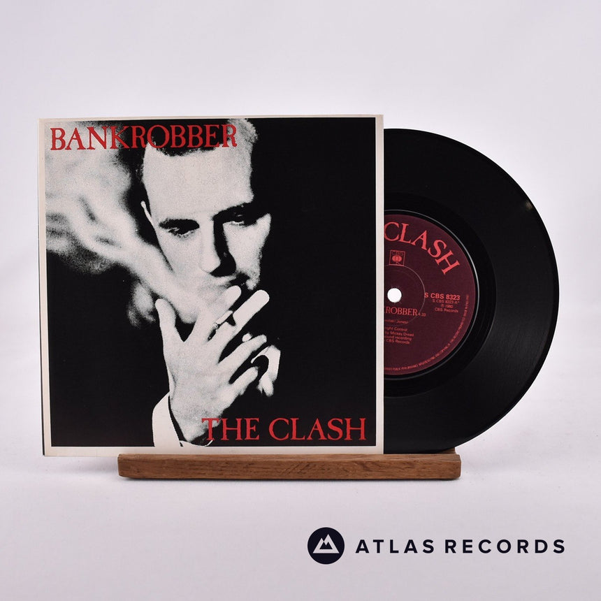 The Clash Bankrobber 7" Vinyl Record - Front Cover & Record