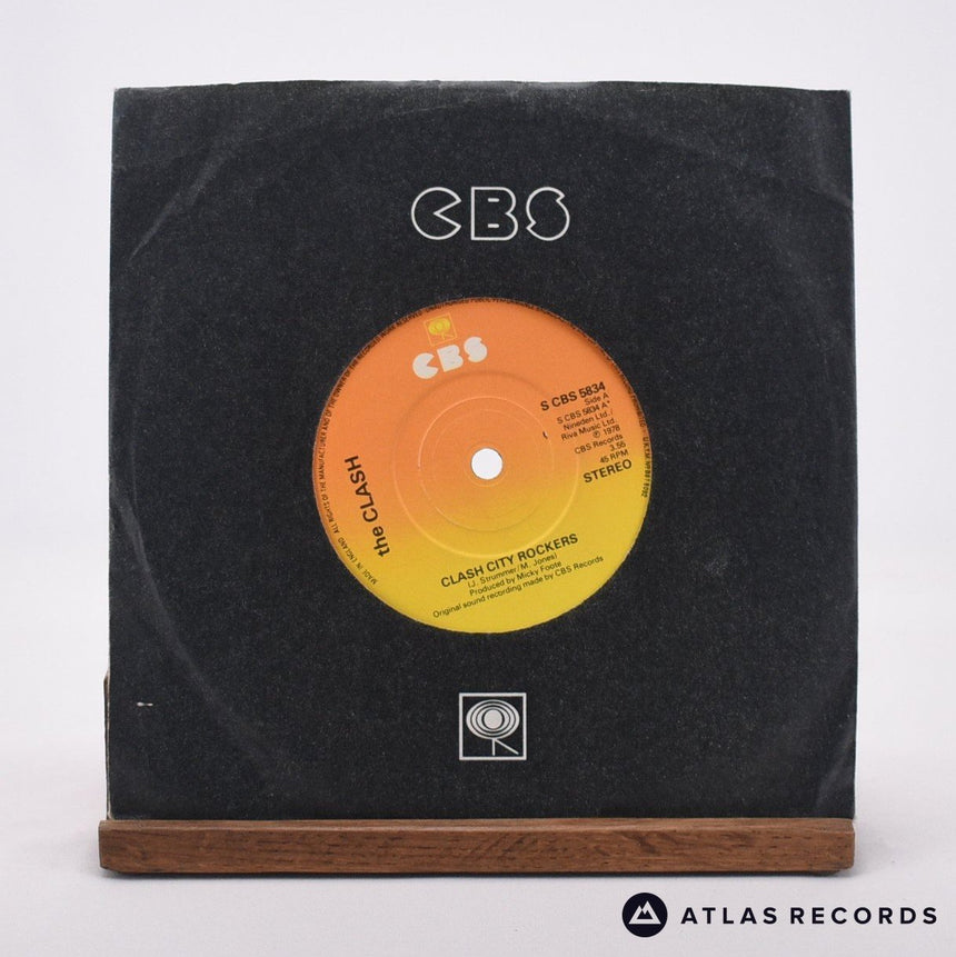 The Clash Clash City Rockers 7" Vinyl Record - In Sleeve
