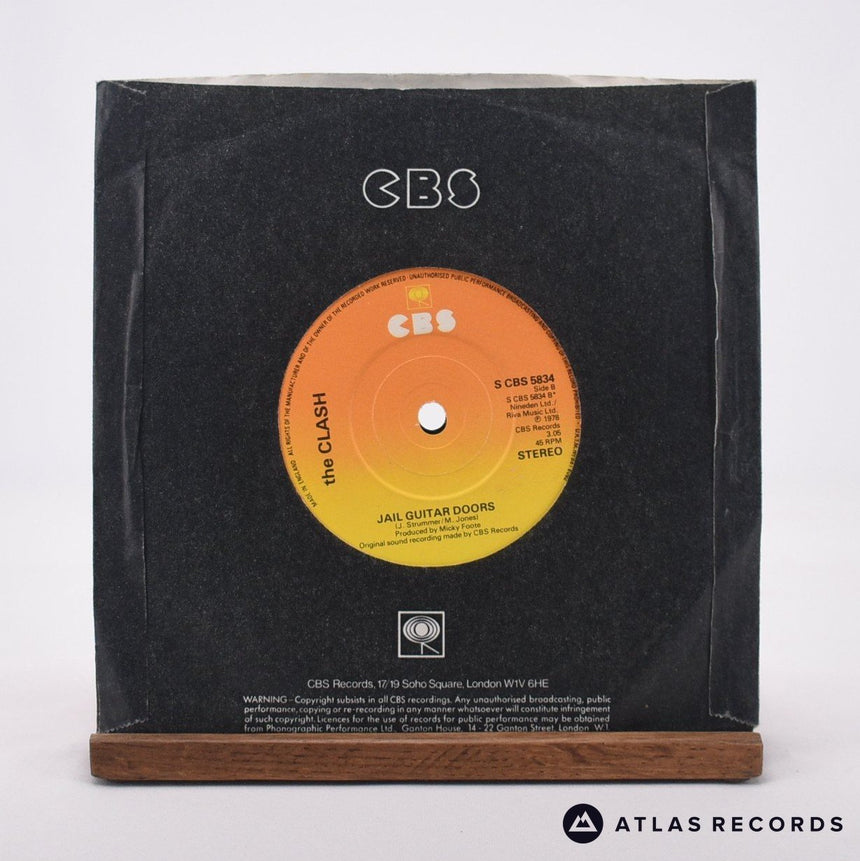 The Clash - Clash City Rockers - 7" Vinyl Record - VG+/VG+