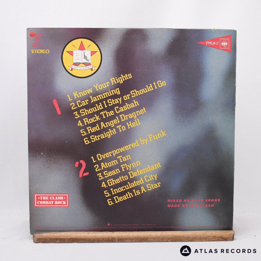 The Clash - Combat Rock - LP Vinyl Record - VG+/VG