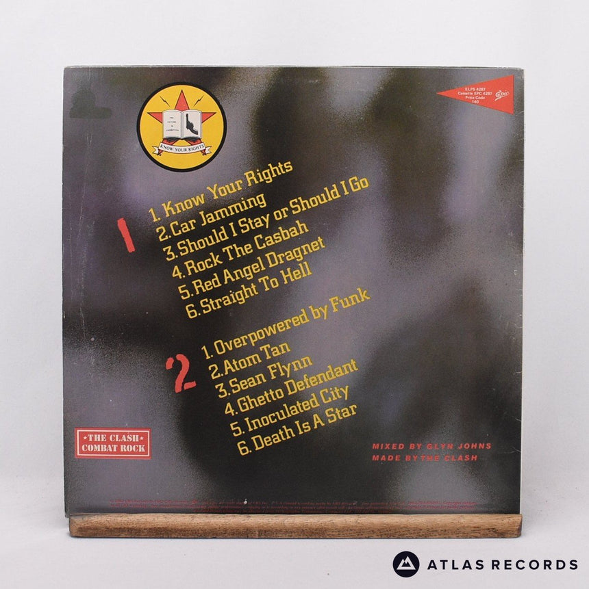 The Clash - Combat Rock - Australia -1 -2 LP Vinyl Record - VG+/VG+