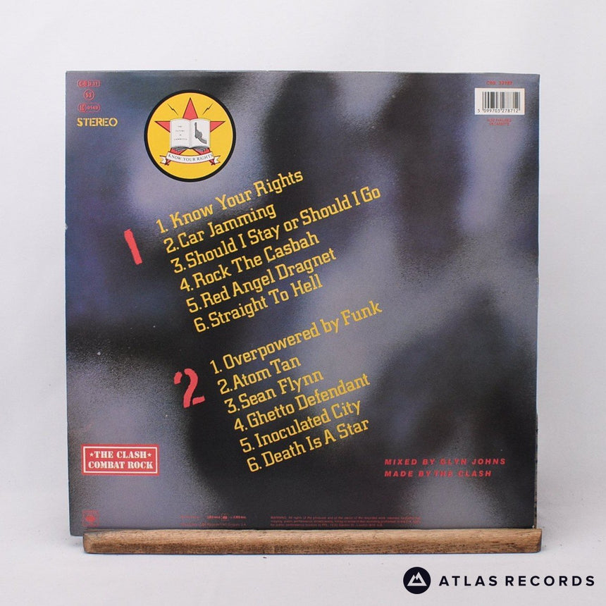 The Clash - Combat Rock - Reissue LP Vinyl Record - EX/EX