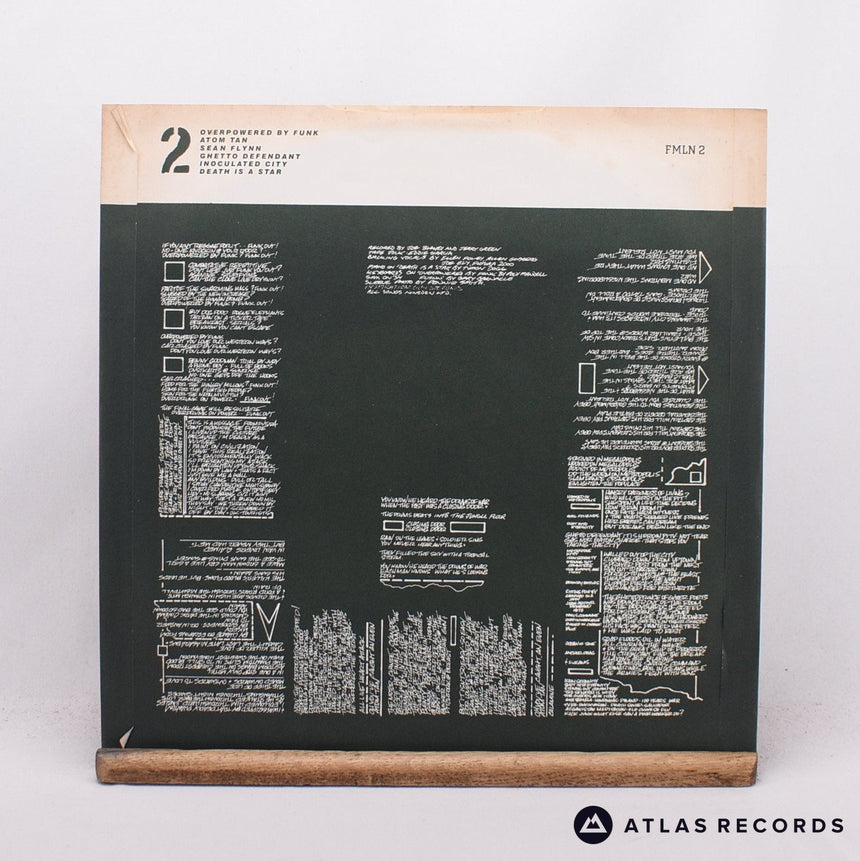 The Clash - Combat Rock - Poster A-4 B-2 LP Vinyl Record - EX/EX