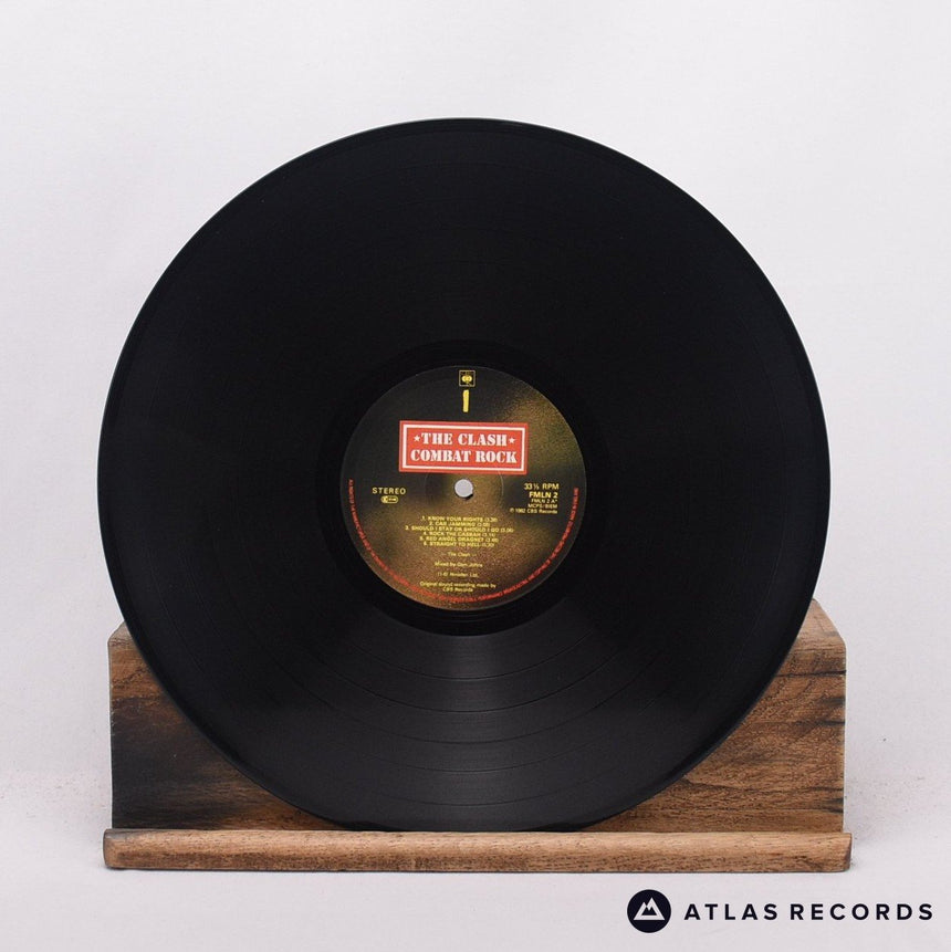 The Clash - Combat Rock - Poster A-4 B-2 LP Vinyl Record - EX/EX