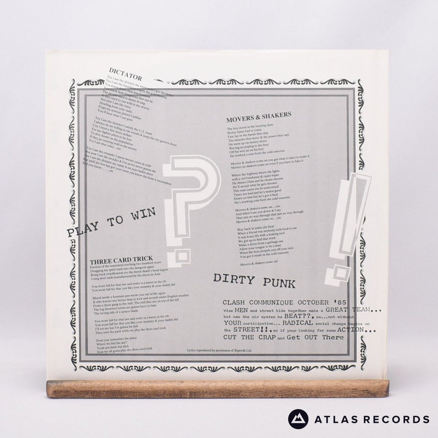 The Clash - Cut The Crap - LP Vinyl Record - EX/EX