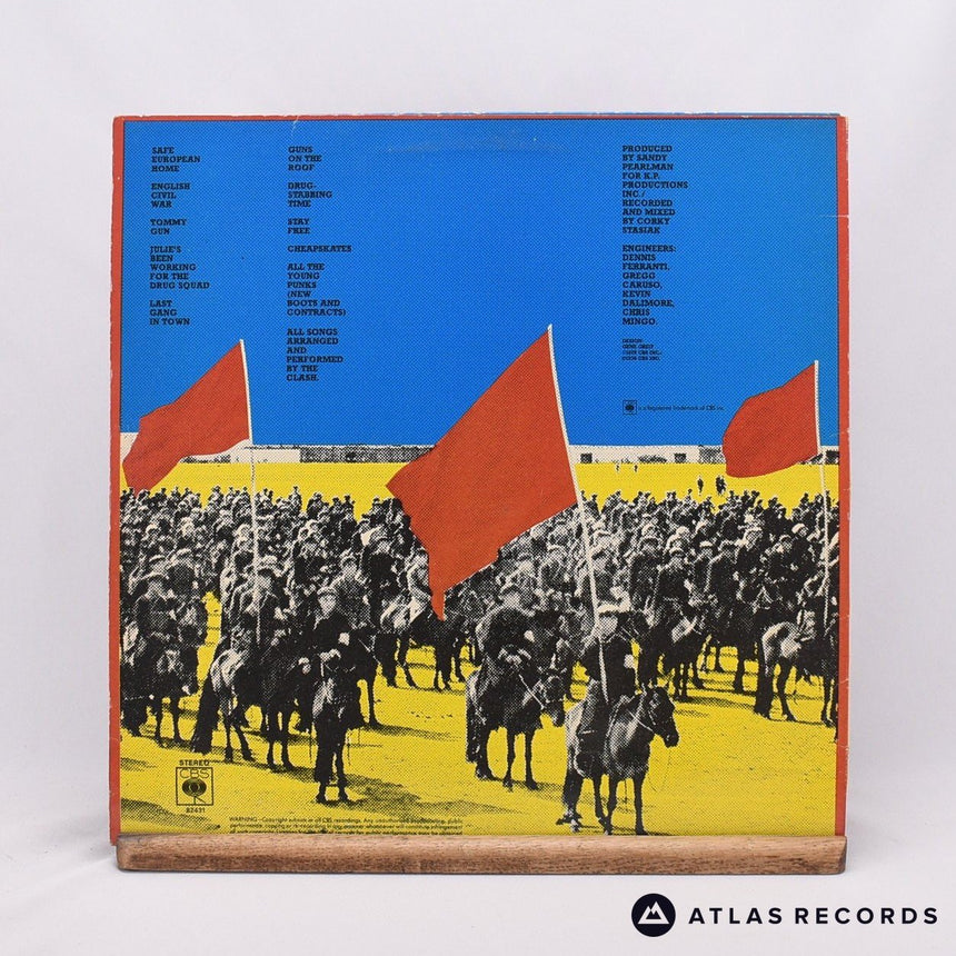 The Clash - Give 'Em Enough Rope - A1 B1 LP Vinyl Record - VG+/VG+