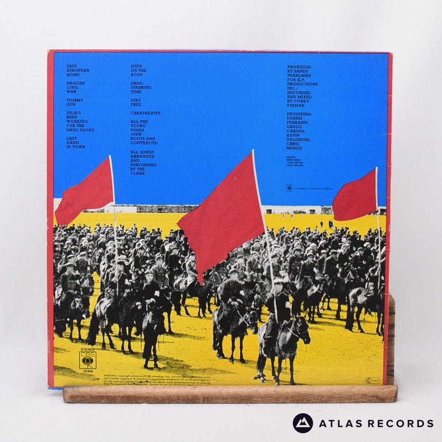 The Clash - Give 'Em Enough Rope - Reissue LP Vinyl Record - VG+/EX