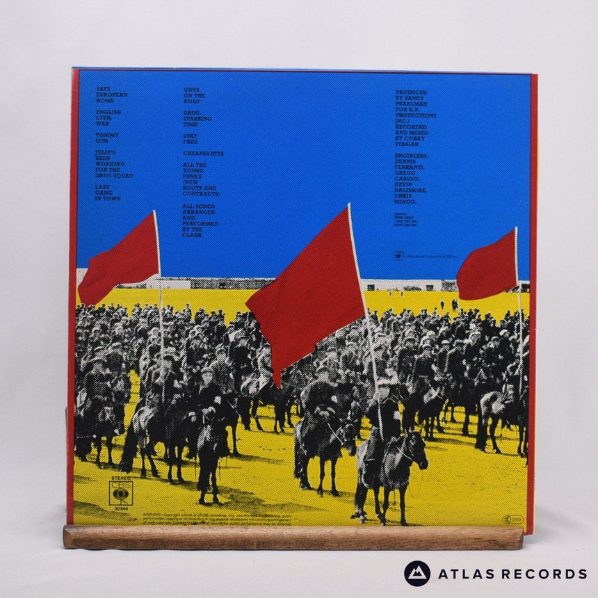 The Clash - Give 'Em Enough Rope - Reissue LP Vinyl Record - EX/EX