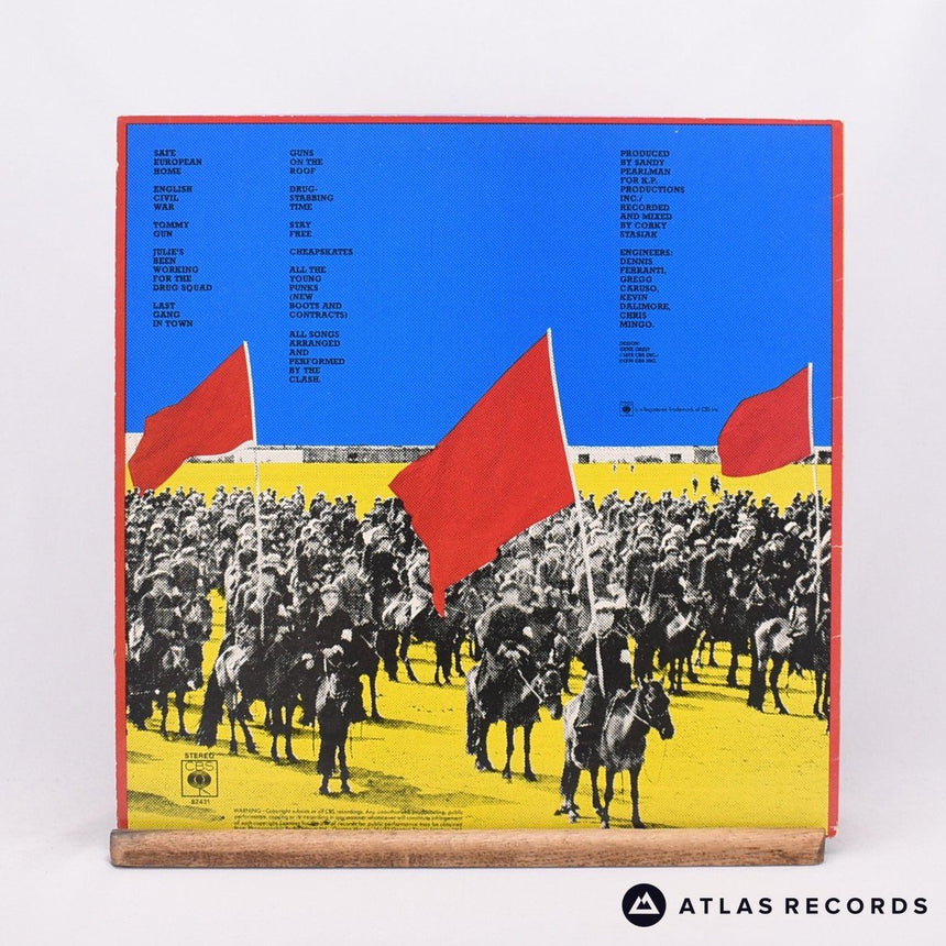 The Clash - Give 'Em Enough Rope - A-2 B-3 LP Vinyl Record - EX/EX