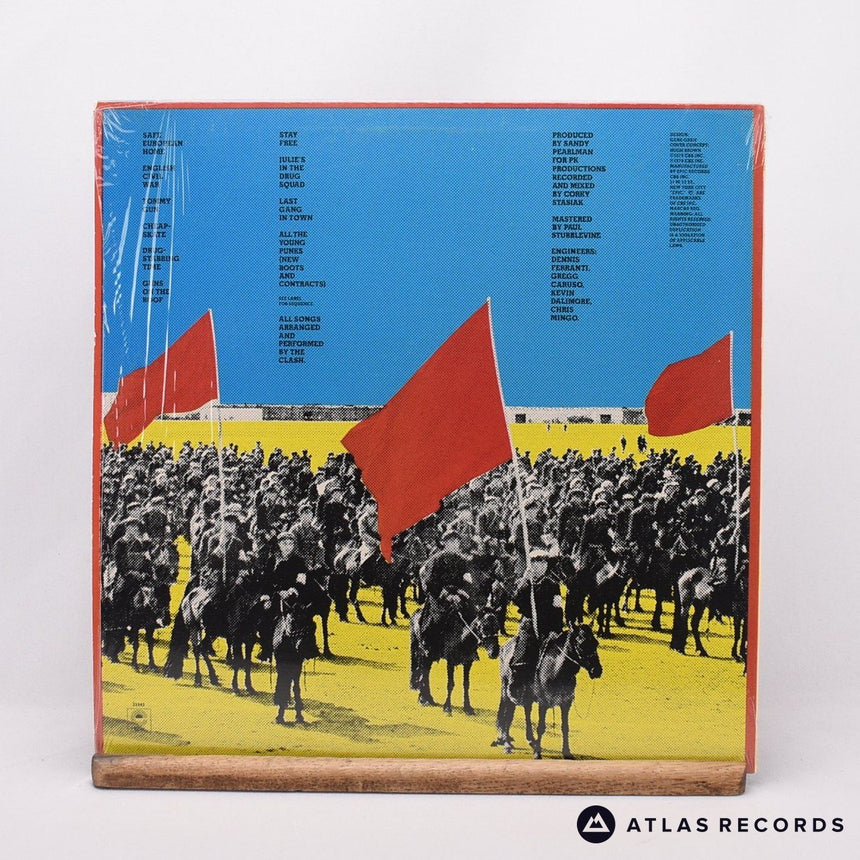 The Clash - Give 'Em Enough Rope - Repress Us LP Vinyl Record - EX/EX