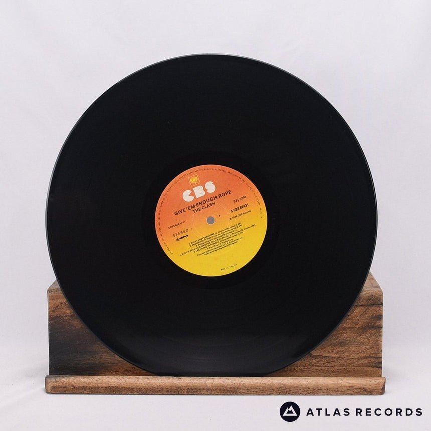 The Clash - Give 'Em Enough Rope - A1 B1 LP Vinyl Record - VG+/VG+