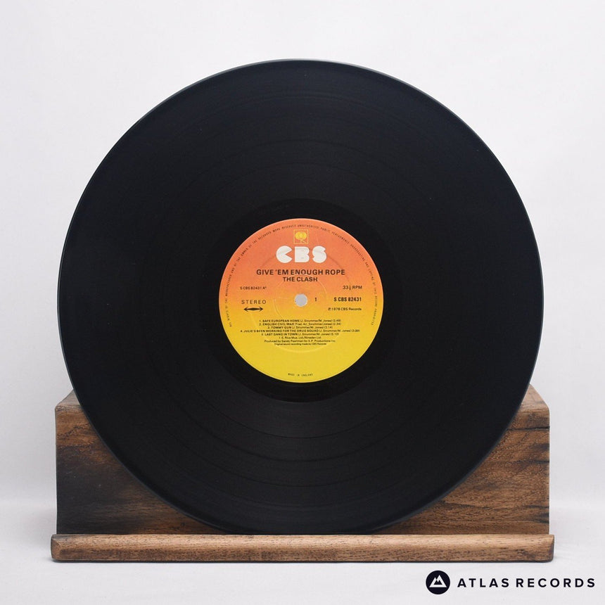 The Clash - Give 'Em Enough Rope - LP Vinyl Record - VG+/VG