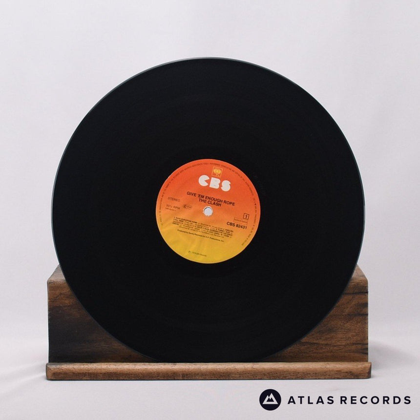 The Clash - Give 'Em Enough Rope - 1A-1 1B-1 LP Vinyl Record - VG+/VG+