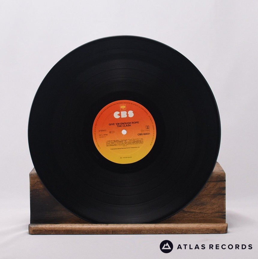 The Clash - Give 'Em Enough Rope - 1A-1 1B-1 LP Vinyl Record - VG+/VG+