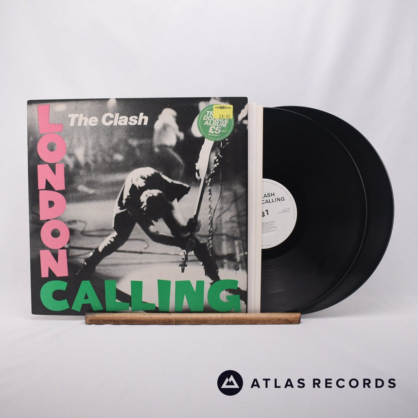 The Clash London Calling Double LP Vinyl Record - Front Cover & Record