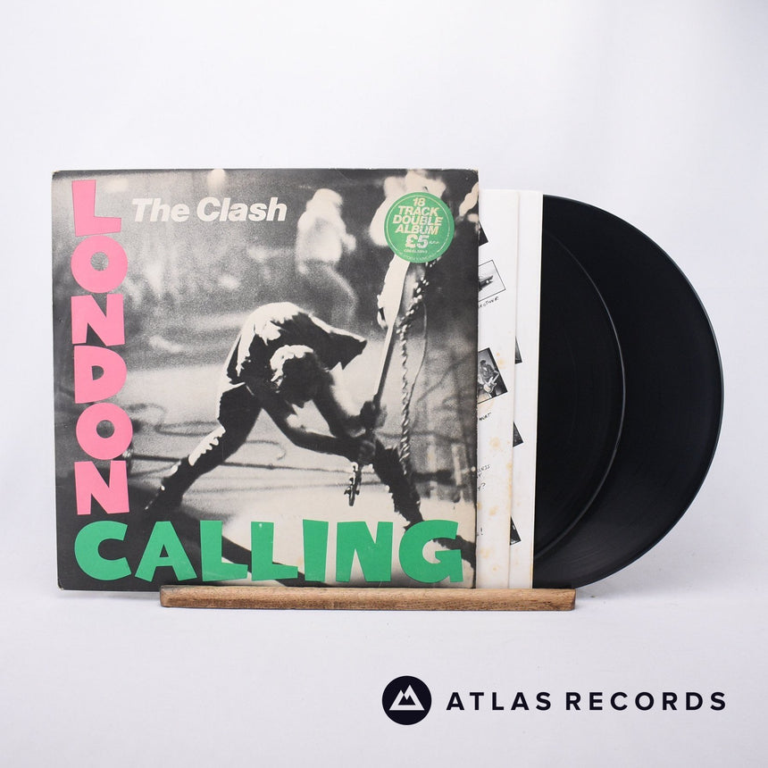 The Clash London Calling 2 x LP Vinyl Record - Front Cover & Record