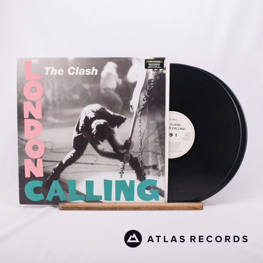 The Clash London Calling Double LP Vinyl Record - Front Cover & Record