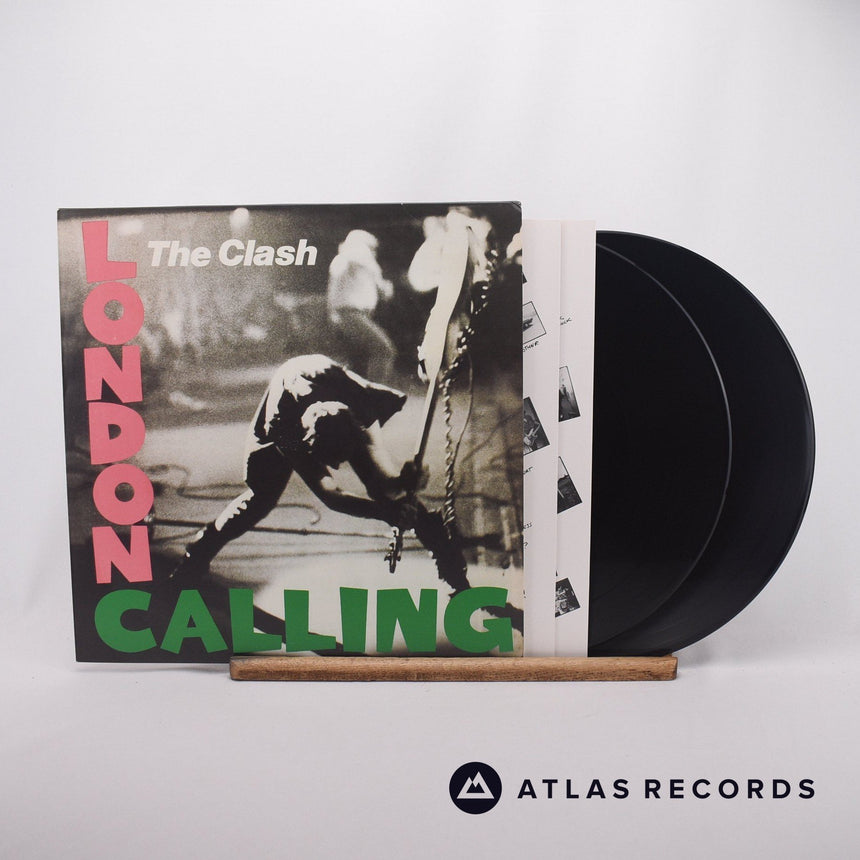 The Clash London Calling 2 x LP Vinyl Record - Front Cover & Record