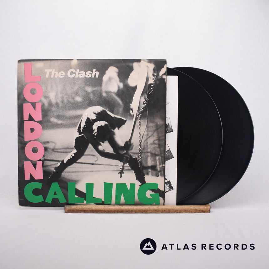 The Clash London Calling 2 x LP Vinyl Record - Front Cover & Record
