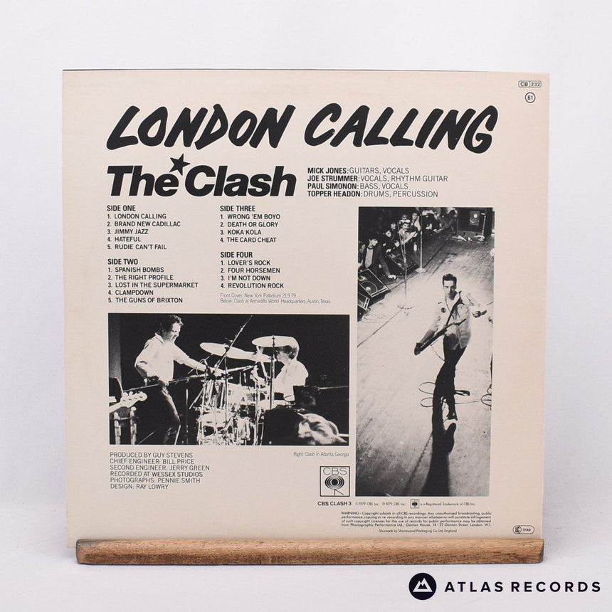 The Clash - London Calling - 3-A 3-B C-2 D-2 2 x LP Vinyl Record - EX/EX