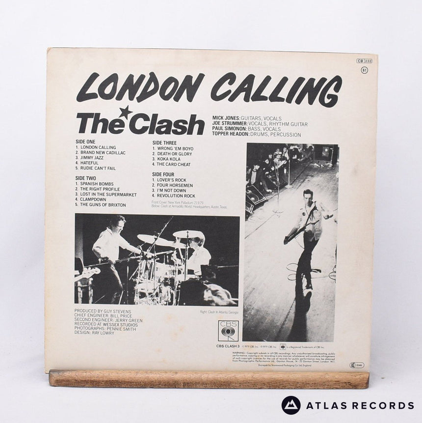 The Clash - London Calling - A1 B1 A2 B2 2 x LP Vinyl Record - VG+/VG+