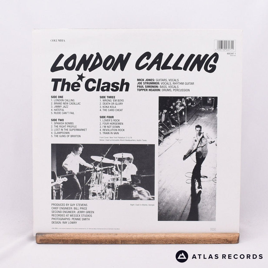 The Clash - London Calling - 180G A-1 B-1 C-1 D-1 Double LP Vinyl Record - EX/EX
