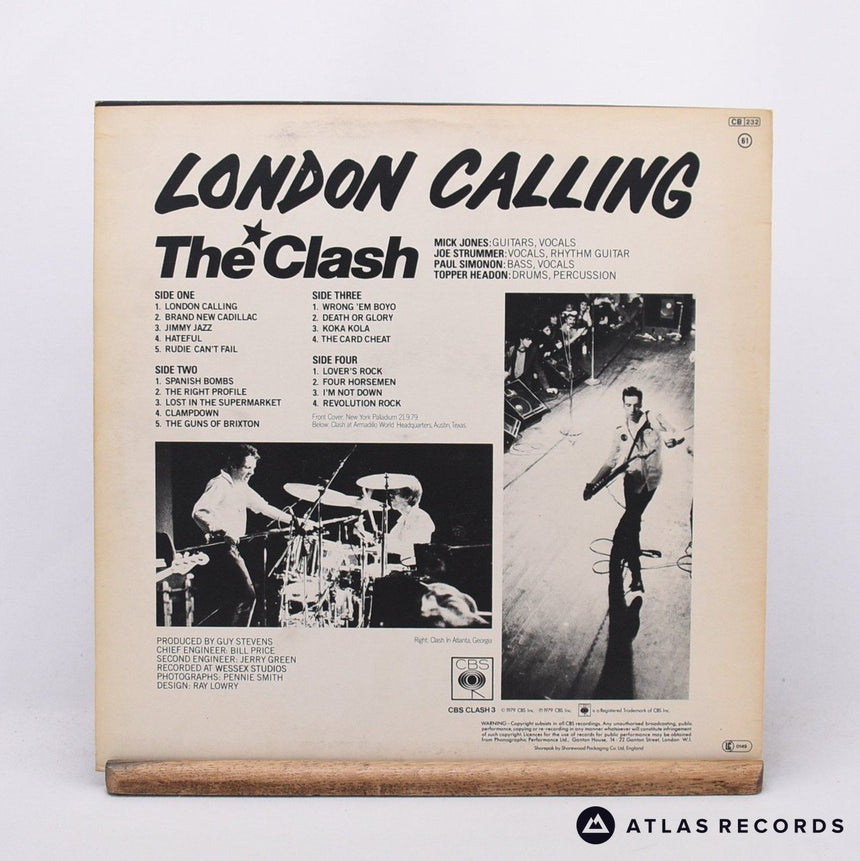 The Clash - London Calling - A1 B1 A3 B2 2 x LP Vinyl Record - EX/EX